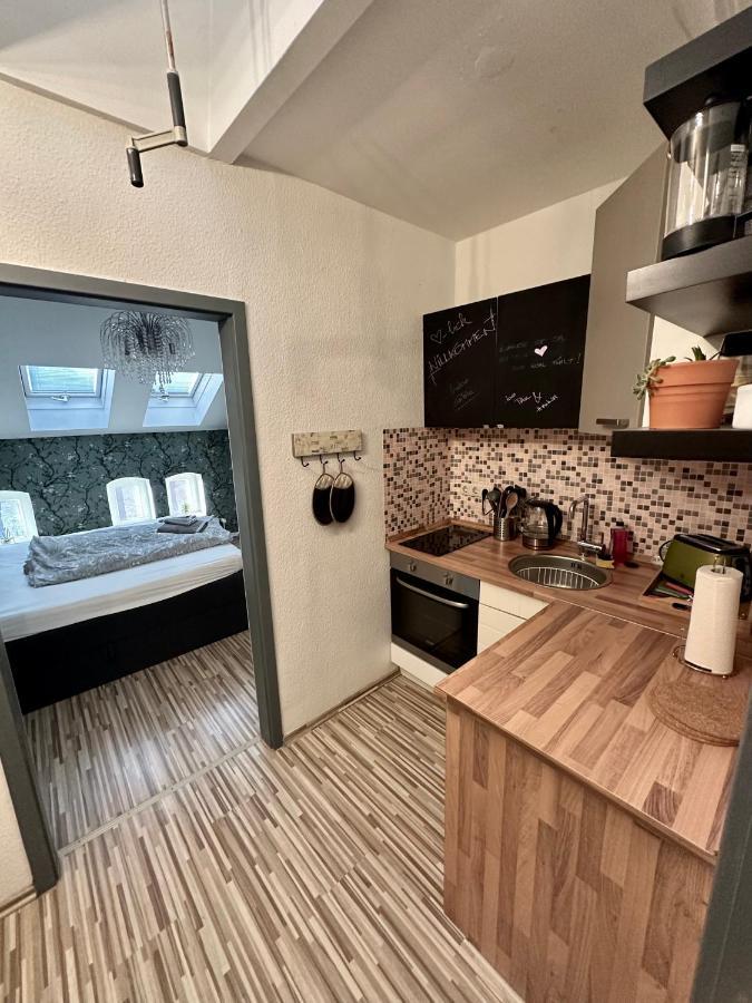 Apartment Zum Gruenen Hirsch Inkl. Parkplatz 에르푸르트 외부 사진
