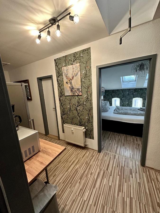 Apartment Zum Gruenen Hirsch Inkl. Parkplatz 에르푸르트 외부 사진