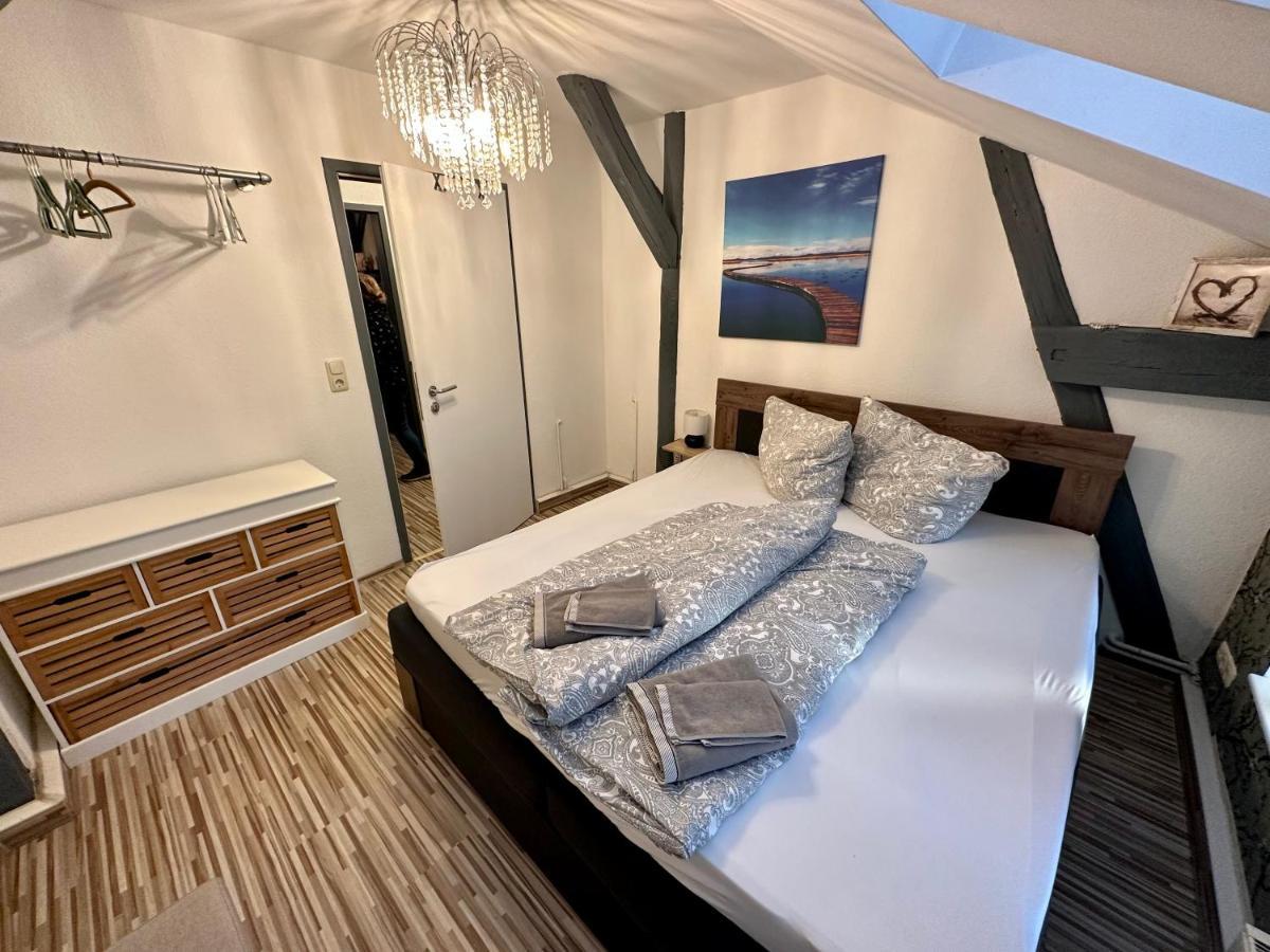 Apartment Zum Gruenen Hirsch Inkl. Parkplatz 에르푸르트 외부 사진